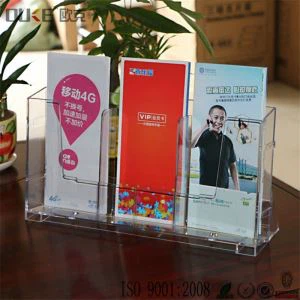 Klar A3 Acrylic Leaflet Display Holder Folder Racks