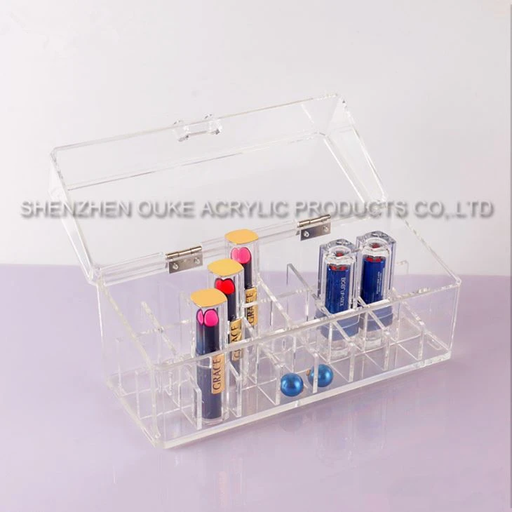 Acrylic Storage Box Clear Makeup\Cosmetic Box With Lid For Sale