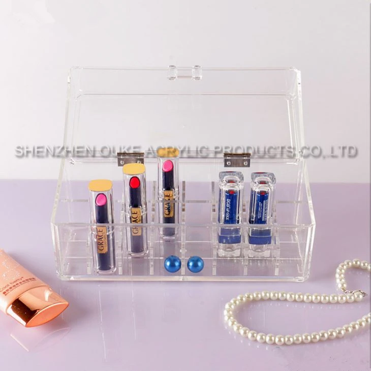 Acrylic Storage Box Clear Makeup\Cosmetic Box With Lid For Sale