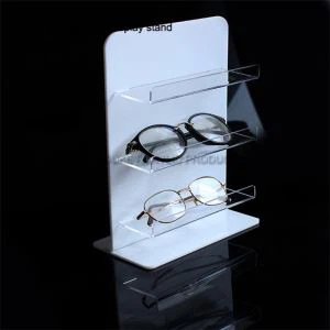 Hot Selling Desktop Eyewear Display Rack Akryl Solbriller Display Stand