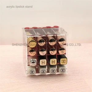 Custom Plastic Makeup Holder Indsamling af Lipstick Akryl Makeup Storage Containere