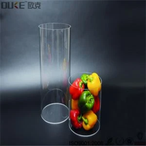 Clear Cast Stive Plexiglas Cylinder Acryl Rod Tubes Til Salg