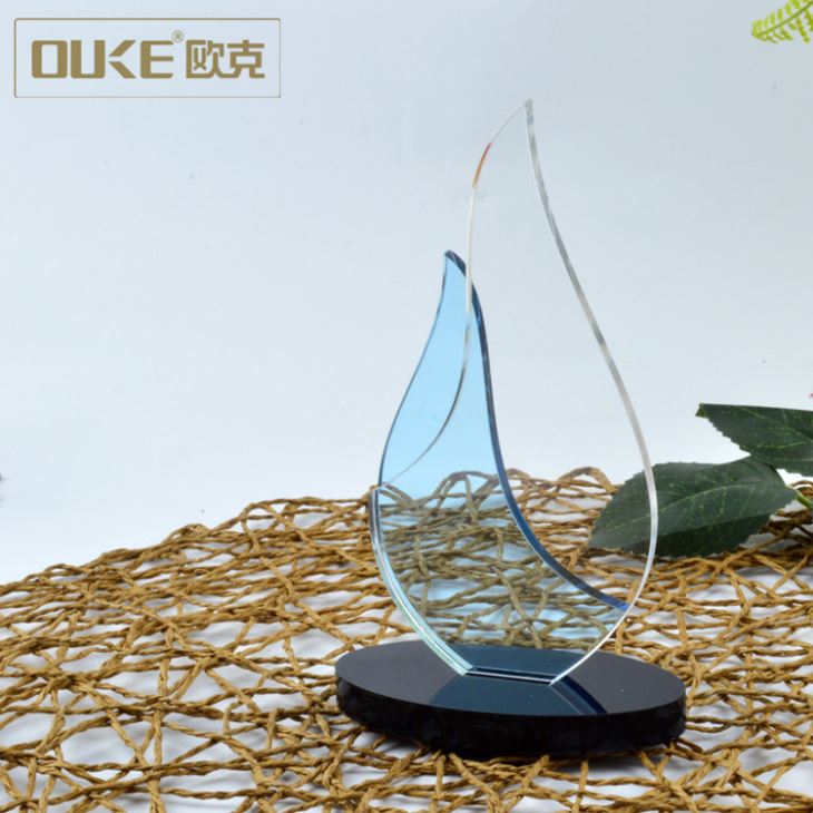 Custom New Shape Cheap Acrylic Trophy