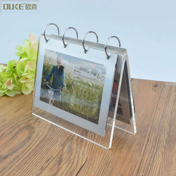 Hot Selling New Cheap Acrylic Desk Calendar