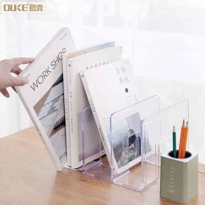 Custom Modern Bord Top Acryl Book Stand