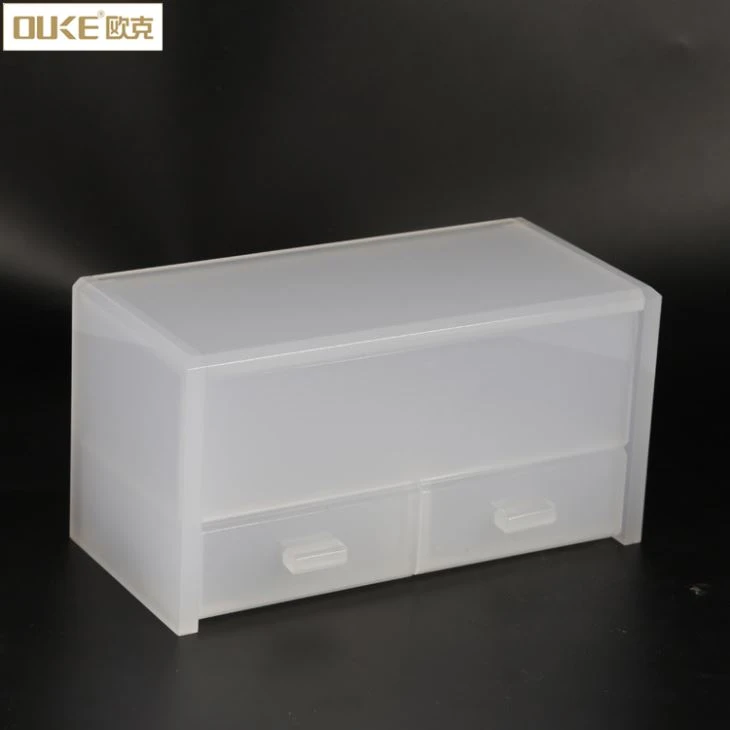 Wholesale White Durable Acrylic Makeup Box