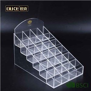 Klar akryl neglelak Makeup Organizer
